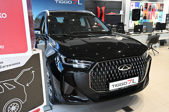 Chery Tiggo 7L Ultra, черный