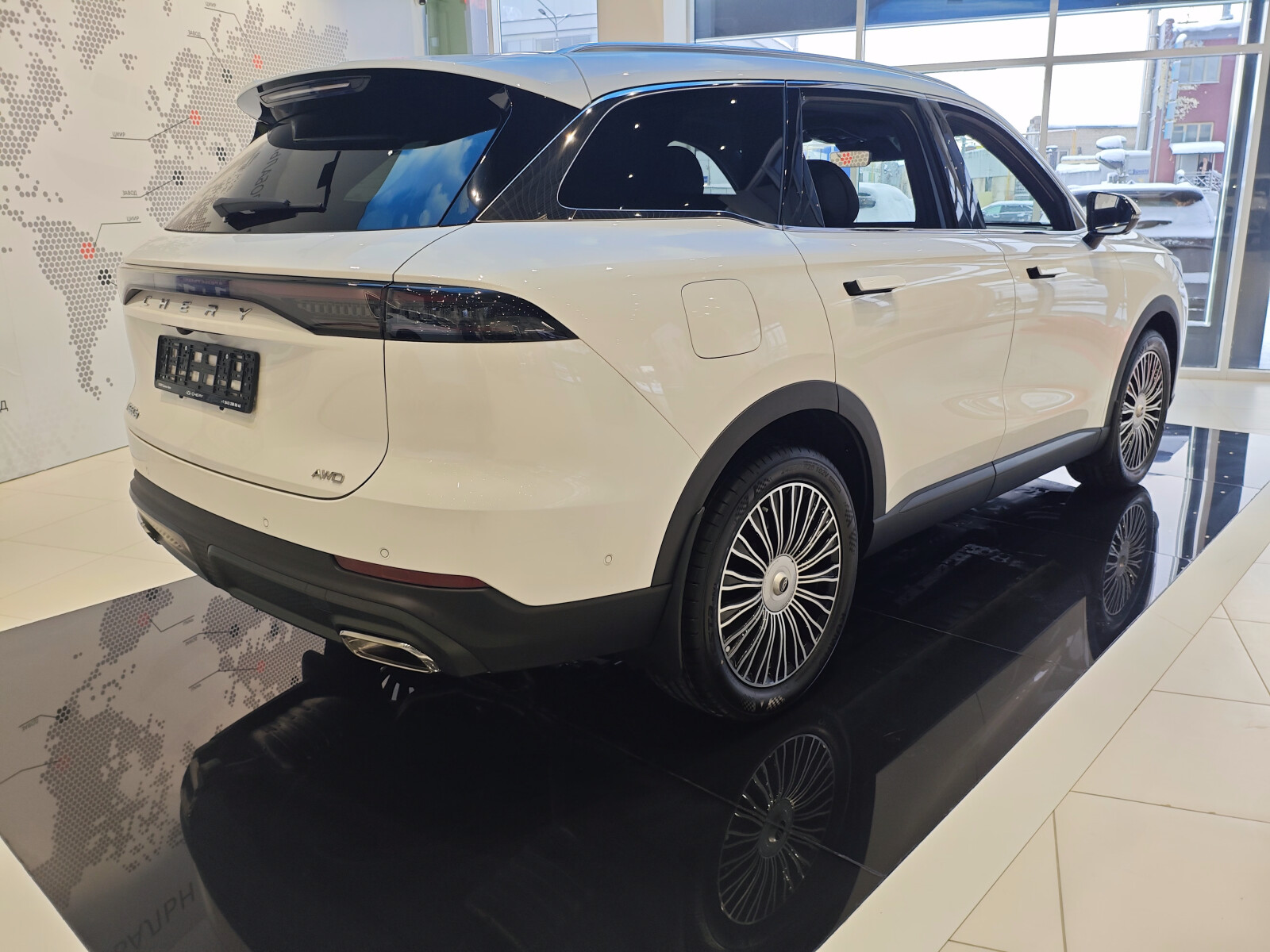 Chery Tiggo 9 Прайм / Prime, белый