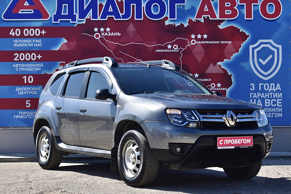 Renault Duster Expression, 2019 года, пробег 55000 км
