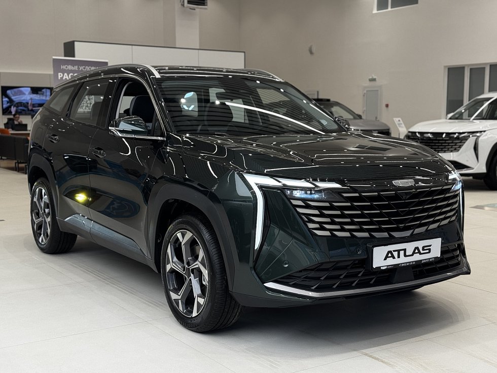 Geely Atlas Флагман, черный