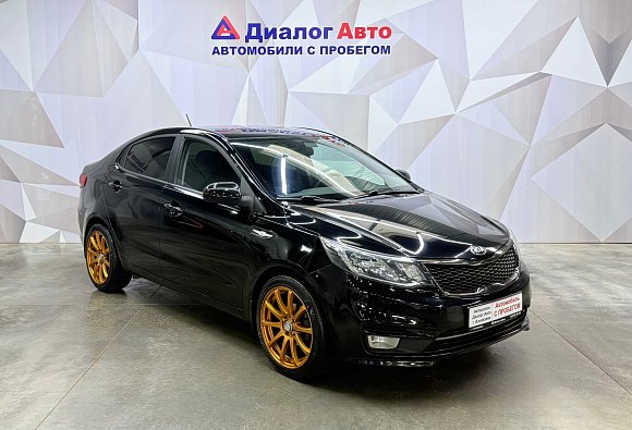 Kia Rio, 2017 года, пробег 88900 км