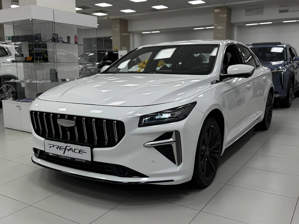 Geely Preface Flagship, белый