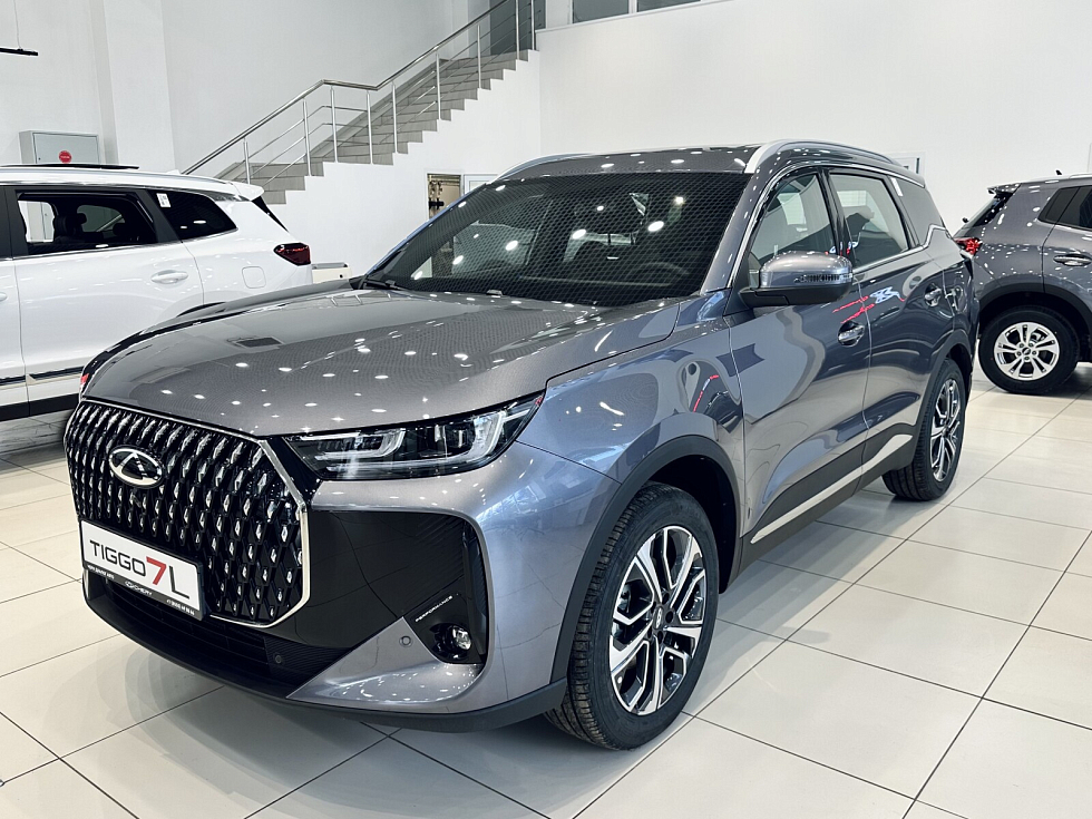 Chery Tiggo 7L Prime, серебряный