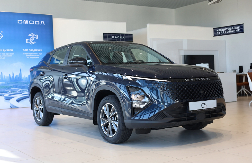 Omoda C5 Ultimate, синий