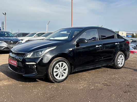 Kia Rio Luxe, 2019 года, пробег 95806 км