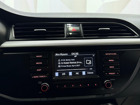 Kia Rio Luxe, 2018 года, пробег 154595 км