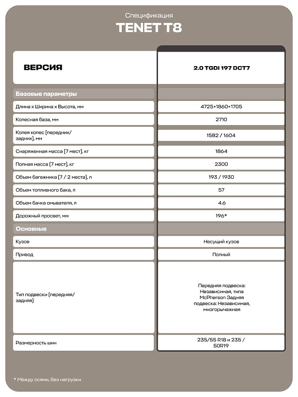 TENET T8 Ultra, черный