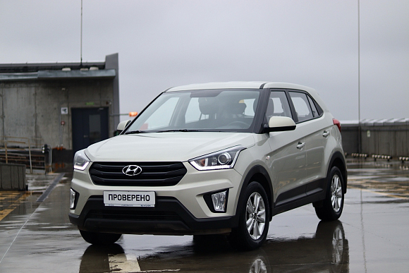 Hyundai Creta Comfort, 2020 года, пробег 102000 км