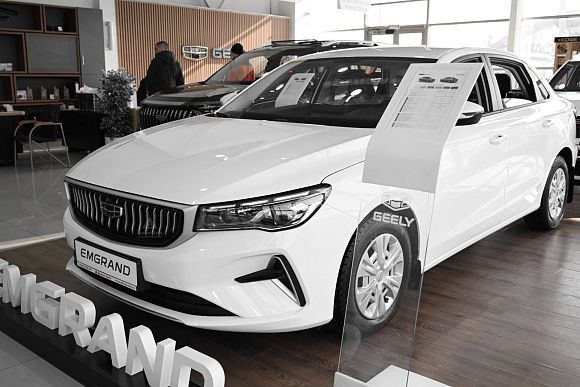 Geely Emgrand Standard, белый