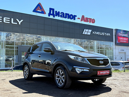 Kia Sportage Luxe, 2014 года, пробег 186130 км