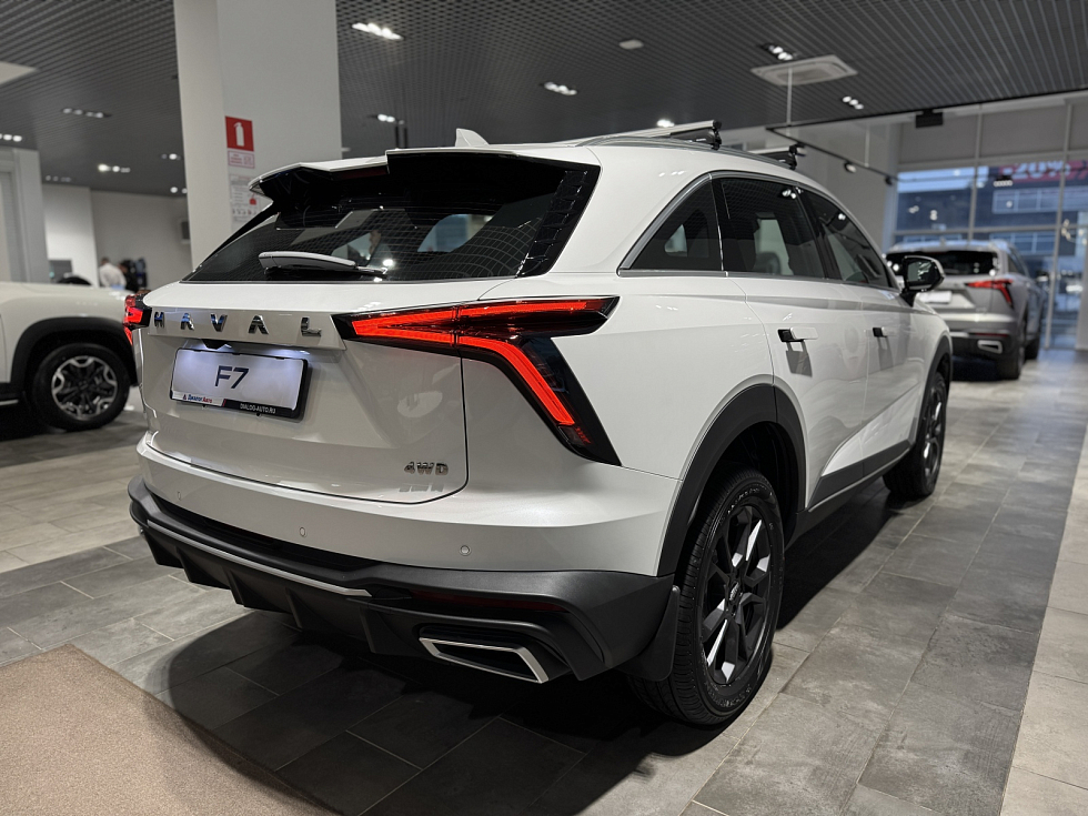 Haval F7 Техно +, белый