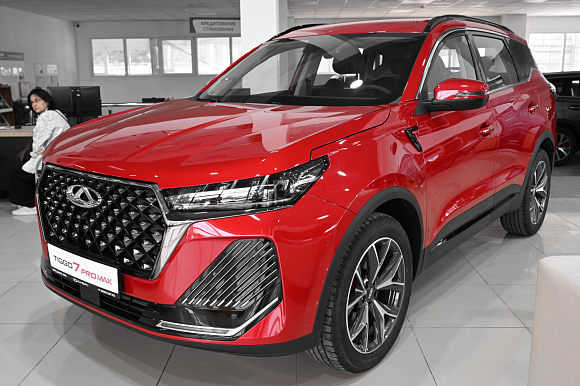 Chery Tiggo 7 Pro Max Prime AWD, красный