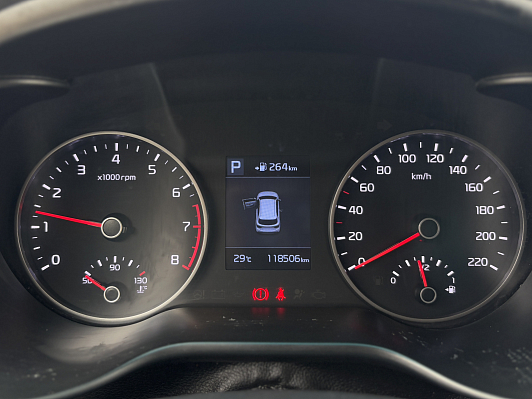 Kia Rio Luxe, 2018 года, пробег 118485 км