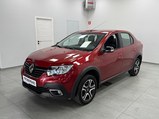 Renault Logan Stepway Life City, 2021 года, пробег 128000 км