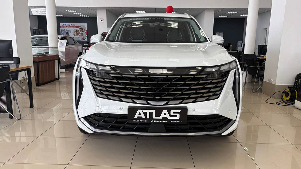 Geely Atlas Флагман, белый