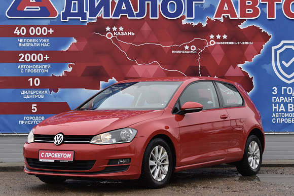 Volkswagen Golf Trendline, 2013 года, пробег 162400 км