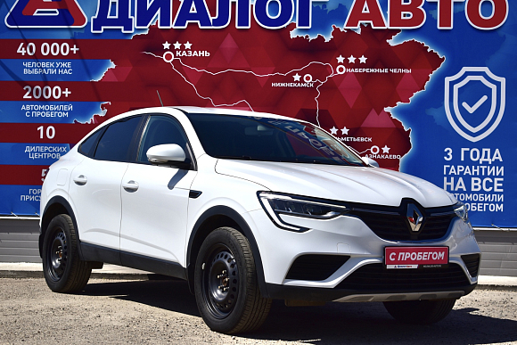 Renault Arkana Drive, 2021 года, пробег 75000 км