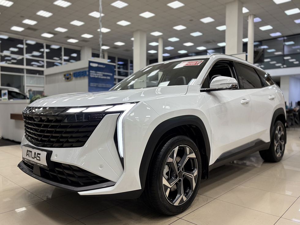 Geely Atlas Luxury, белый