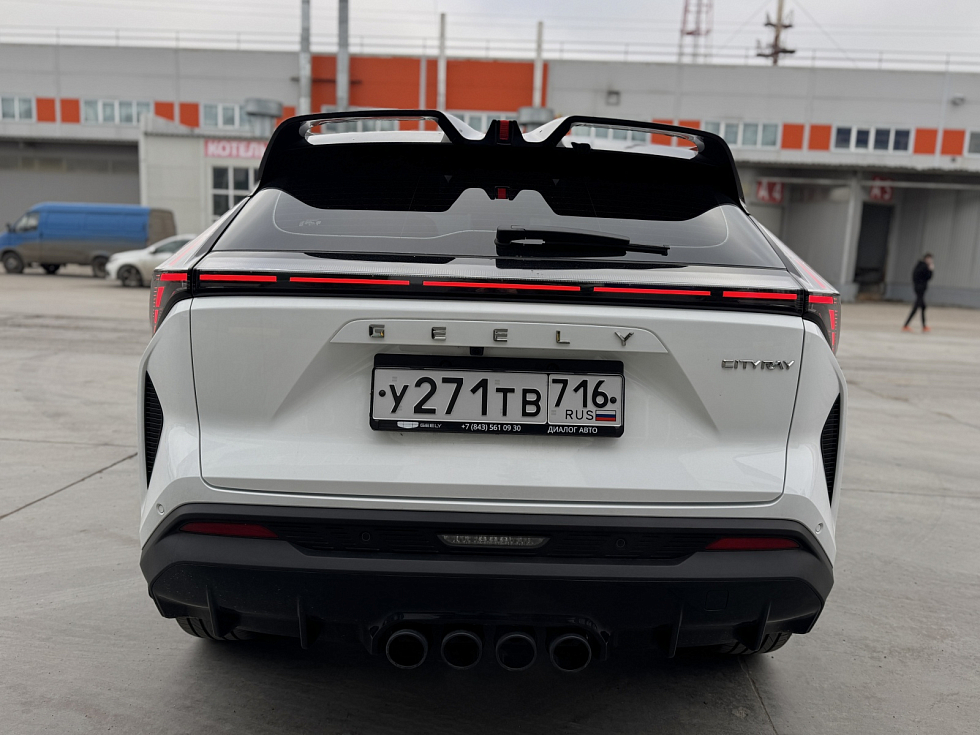 Geely Cityray Flagship, белый