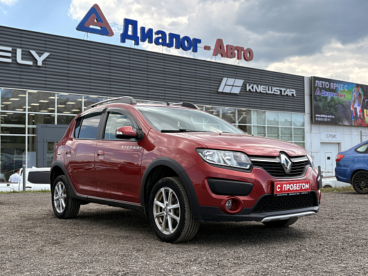 Renault Sandero Confort, 2017 года, пробег 82100 км