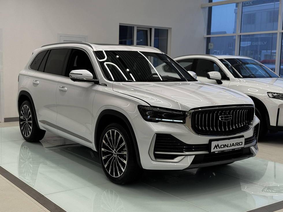 Geely Monjaro Flagship, белый