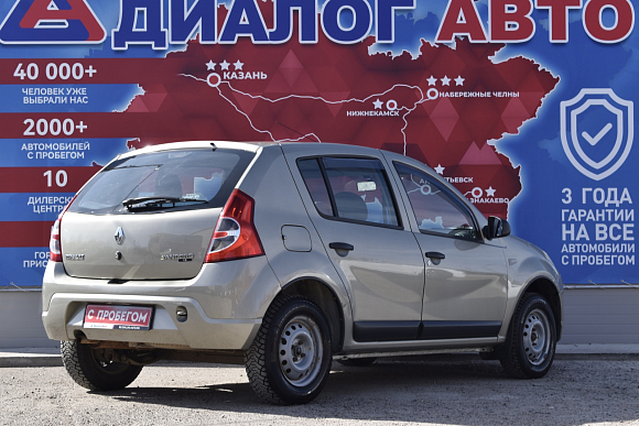 Renault Sandero Expression, 2012 года, пробег 153169 км