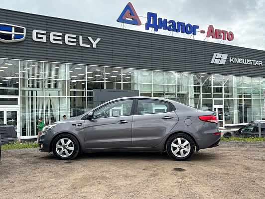 Kia Rio, 2016 года, пробег 121646 км