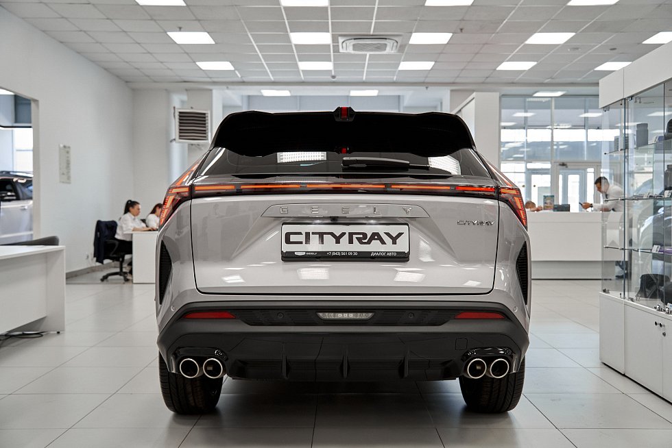 Geely Cityray Спорт, серебряный