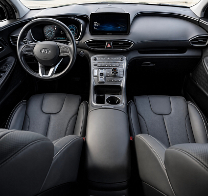 Hyundai Santa Fe Calligraphy, 2021 года, пробег 108993 км