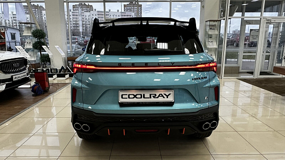 Geely Coolray Flagship, голубой