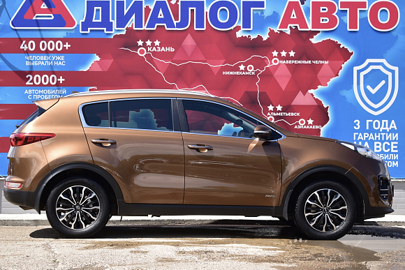 Kia Sportage Luxe, 2016 года, пробег 168500 км