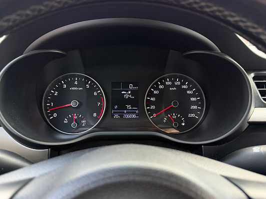 Kia Rio Luxe, 2017 года, пробег 206534 км
