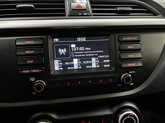 Kia Rio Luxe, 2019 года, пробег 81401 км