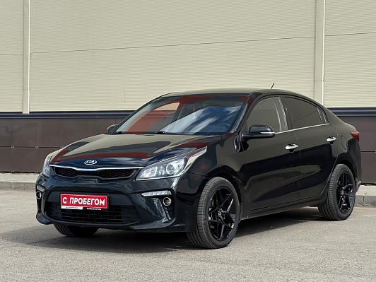 Kia Rio Luxe RED Line, 2019 года, пробег 95000 км