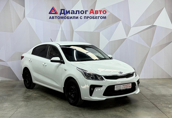 Kia Rio Luxe, 2018 года, пробег 125338 км