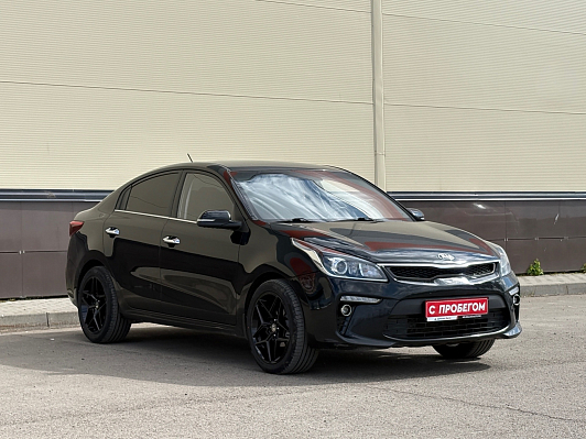 Kia Rio Luxe RED Line, 2019 года, пробег 95000 км