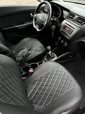 Kia Rio Luxe, 2016 года, пробег 92493 км