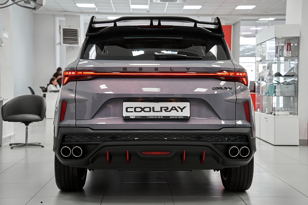 Geely Coolray Flagship, серый