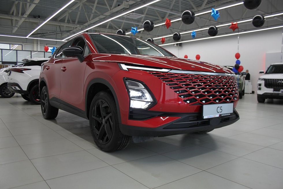 Omoda C5 Ultimate, красный