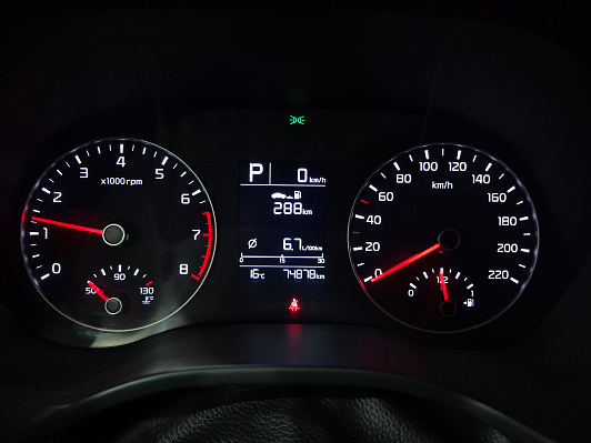 Kia Rio Comfort, 2021 года, пробег 74874 км