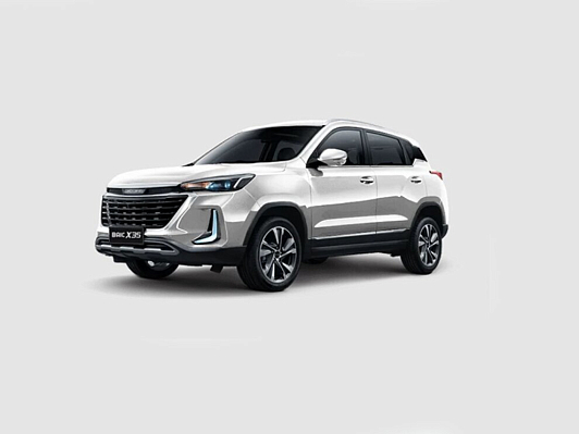 BAIC X35 Fashion Plus, серебряный