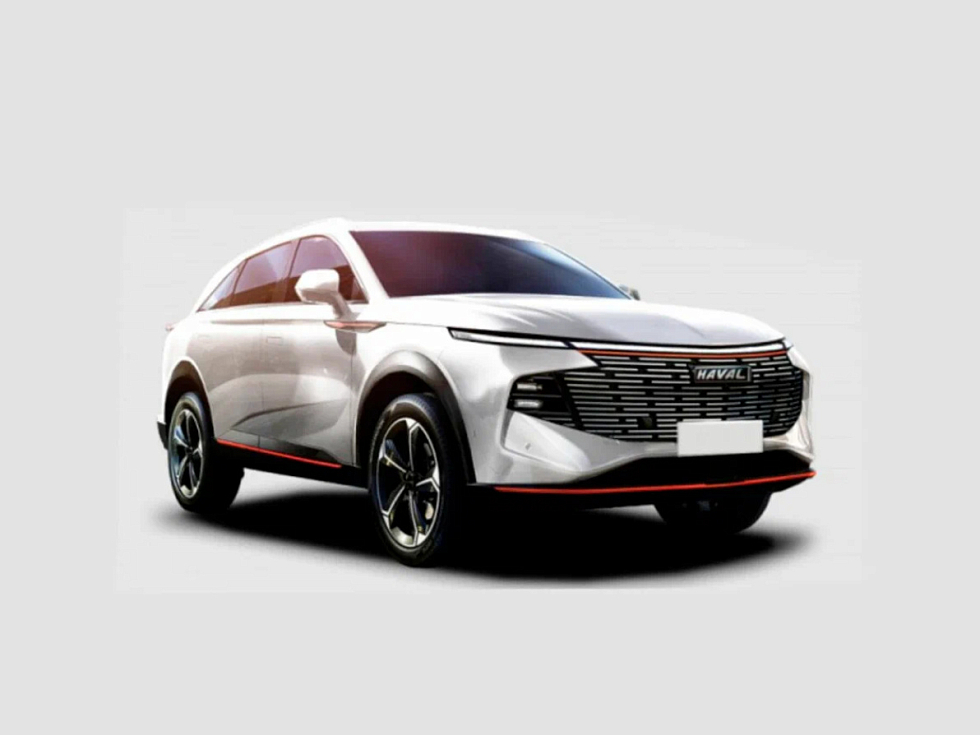 Haval F7x Техно +, белый