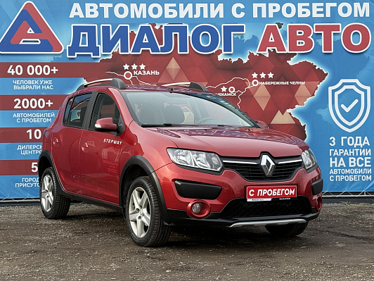 Renault Sandero Privilege, 2016 года, пробег 116000 км