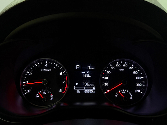 Kia Rio Luxe, 2018 года, пробег 125338 км