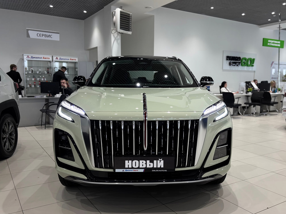 Hongqi HS3 Comfort, зеленый