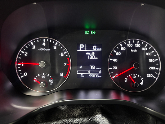 Kia Rio Classic Audio, 2021 года, пробег 55874 км