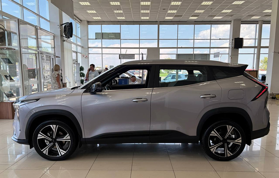 Geely Cityray Flagship Sport, серебряный