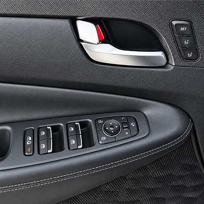 Hyundai Santa Fe Calligraphy, 2021 года, пробег 108993 км