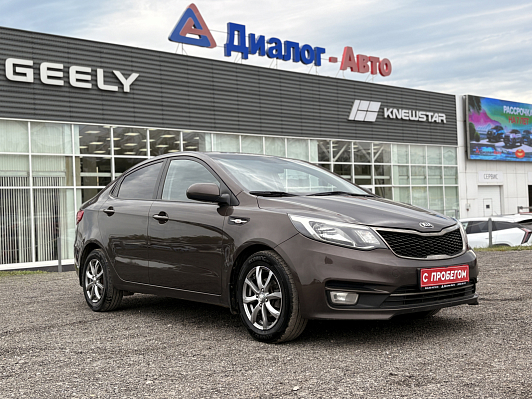 Kia Rio Comfort Аудио, 2016 года, пробег 170300 км