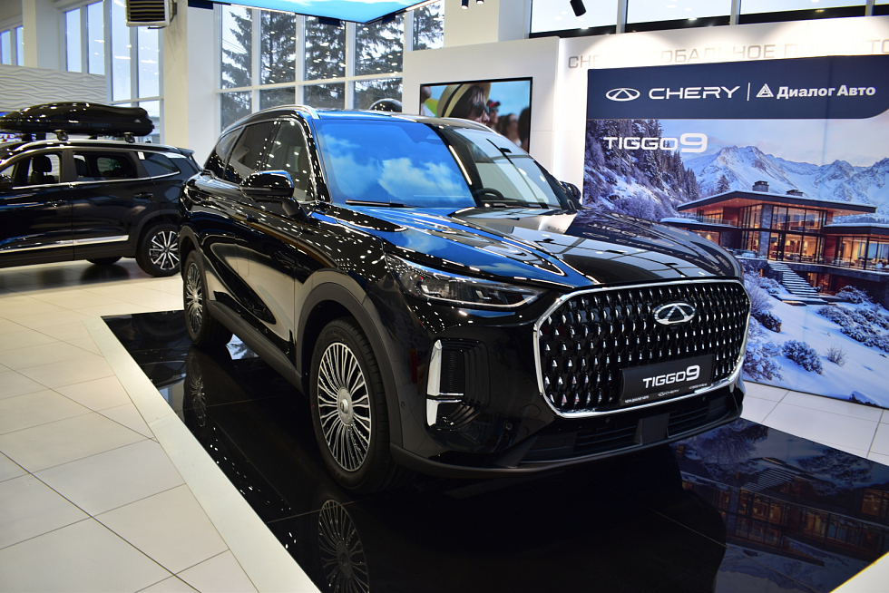 Chery Tiggo 9 Ultra, черный